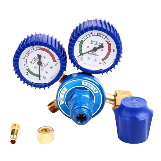 Stock Pressure Reducing Valve Gas Adjustment Oxygen Meter Bubble Wrap Oxygen Bottle Oxygen Pressure Gauge Pressure Valve