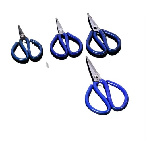 Yongdelli Wholesale Large Leather DIY Scissors Electroplated Anti-Rust with Smooth Edge Manganese Steel for Home Kitchen Use