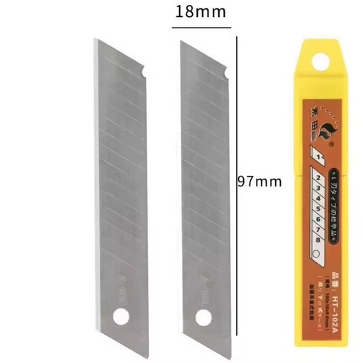 10-Piece Carbon Steel Safety Utility Knife Blade Set OEM Customizable Cutting Tools