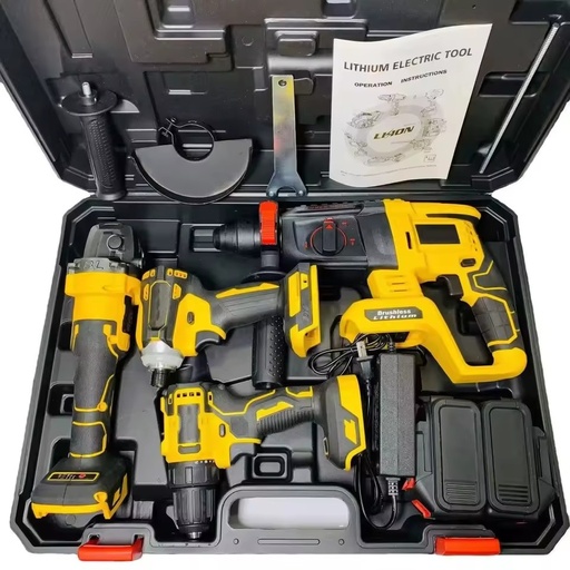 Wireless Tools Cordless Electric Power Drills Hand Portable Screwdriver Cordless Drill Machine Power Tools Tool Sets Combo Kit