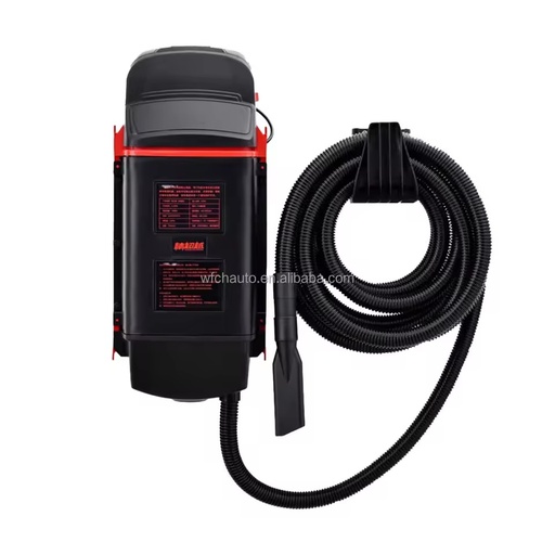 High Power Electric Vacuum Cleaner Wall-Mounted for Car Care Home Cleaning Portable ABS Plastic Material for Car Wash Shop Use