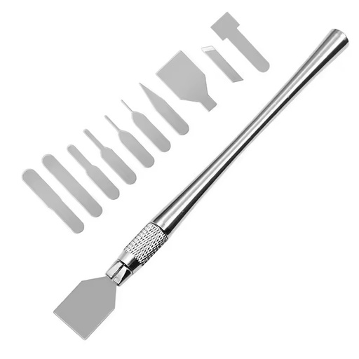 10 in 1 IC Chip Repair Thin Blade Tool CPU Metal Remover to Remove for