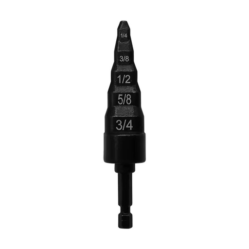 5-In-1 Air Conditioner Tube Expander Tower Structure Expanding Expanding Steel Drill Bit Set for Use With Hand for Hvac Repair