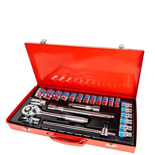 Multi-Functional Car Repair Tool Set Socket Wrench Ratchet Portable Automotive Toolbox Heavy Duty Mechanic Maintenance Tool