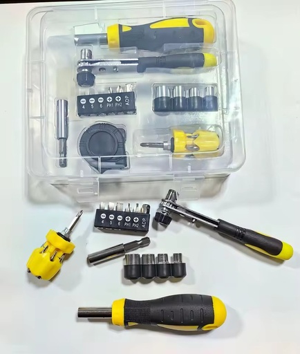 Multi-Bit Screwdriver Set Customizable DIY Repair Tool Kit for Laptop