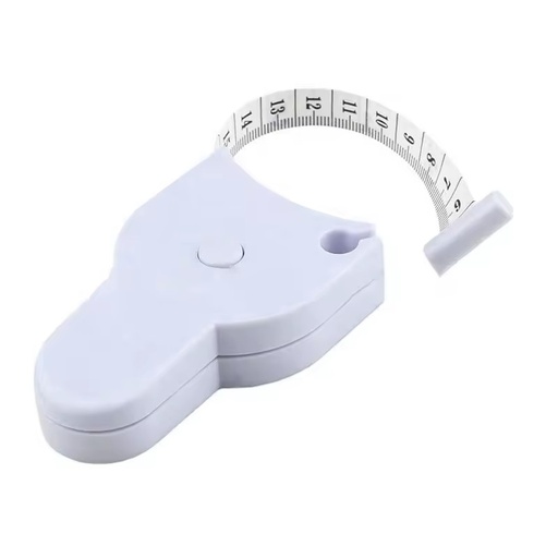 Body Measure Tape 60 Inch 150cm Tretractable Wais Tape Measure Fitness Caliper Automatic Tape Measure