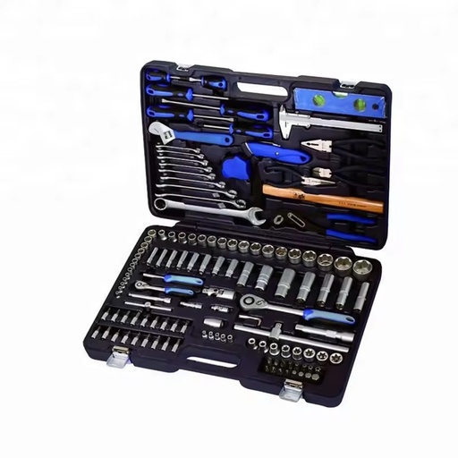 RTTOOL 132pcs Hand Tools Wrinch and Case Tool Set Plastic CR-V OEM Mechanic Work Tools