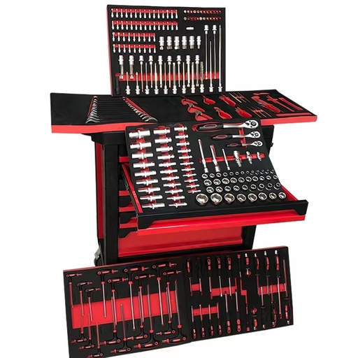 RTTOOL 250PCS Iron Hand Mechanic Chest Tool Set Professional Multifunction Box Tool Kit for Car Motorcycle Repair OEM