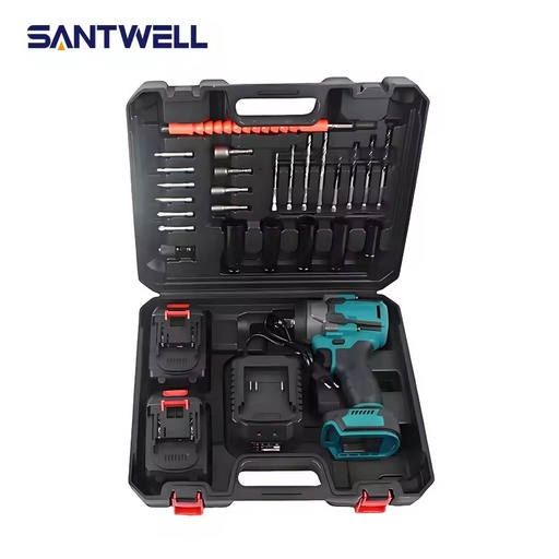 High Power Industrial Grade 21V Lithium-Ion Battery Hi Torque Cordless Impact Wrench Brushless Pure Copper Motor Industrial Use