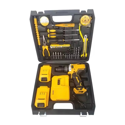 Industrial 21V Cordless Yokefellow Impact Drill Electric Bore Well 1600RPM Professional Cleaning Brush Set OEM