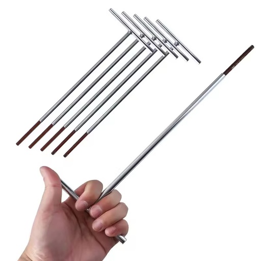 SOLUDE High Quality Matte Finished Crv Long Arm T-Type Socket Allen Wrench Torx Hex Key Spanner for Car Repair Tools