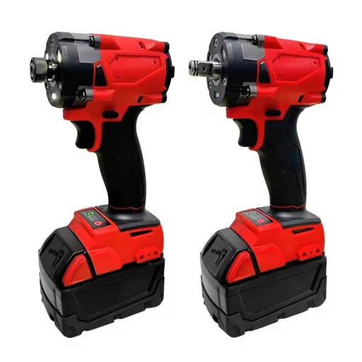 21V Lithium-Ion Brushless Motor Impact Wrench Screwdriver 350N Max Torque 2200 RPM 1-Year Warranty DIY Tire Removal Installation