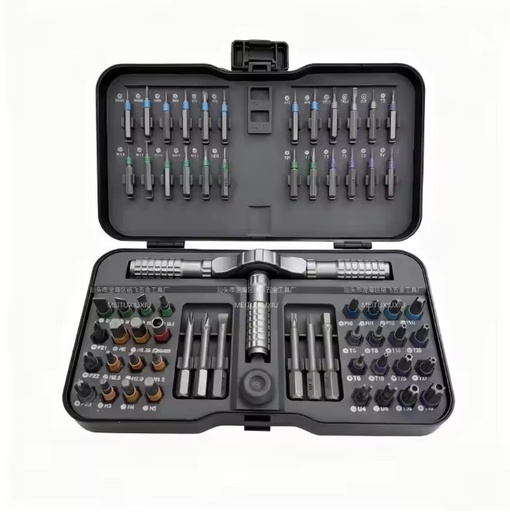 Best-selling 30-in-1 Ratchet Screwdriver Set · with S2-steel High-hardness Wrench and Screwdriver Bits