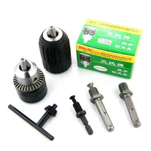 SDS Electric Hammer Conversion Electric Drill Hand Tight Chuck 2-13mm Drill Chuck Electric Drill Three Claws