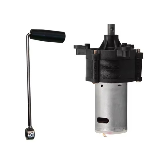 6V-24V Generator Miniature Hand Crank Generator 1500mA Emergency Wind Hydraulic Generator Dynamotor Motor for Standby Lighting