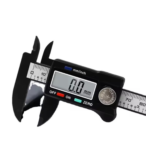 Electronic Digital Indicator Caliper 0-100 up 1 Down 2 Button Plastic Measuring Tool Inner and Outer Diameter Measuring Tool