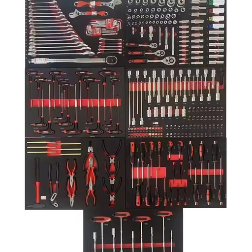 Auto Repair Maintenance Hand Operated Hardware Socket Set Combination Tool Wrench for Automotive Repair