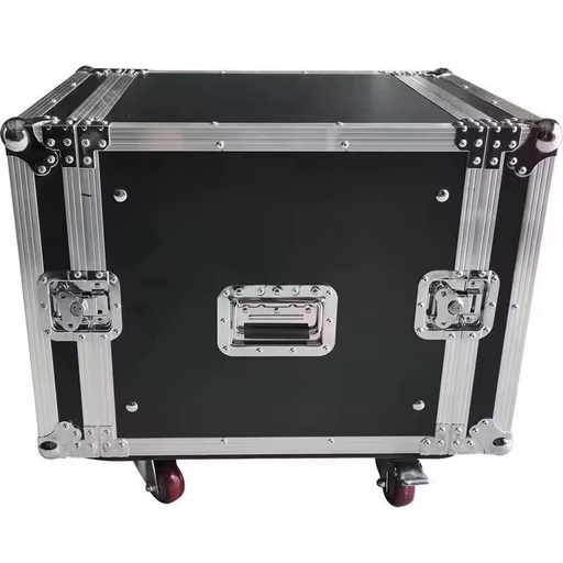 Aluminum Flight Case 4U-20U Rack Standard Sizes Custom Waterproof Durable Metal Lock Protective Case Custom Logo OEM