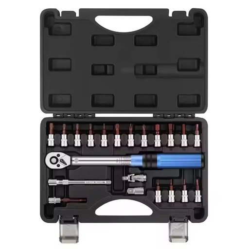 High Precision Portable Repair Ratchet Mechanic Drive Click Torque Wrench Set
