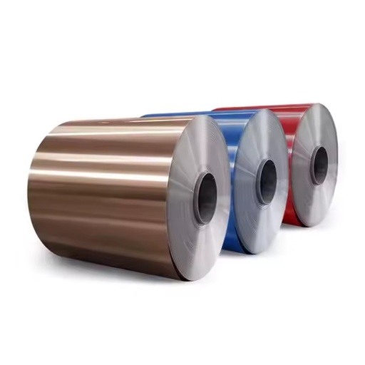 Ral Color 0.4mm 0.5mm Thickness PPGI Coils Color Coated Steel Coil Metal Roofing Sheets Building Materials