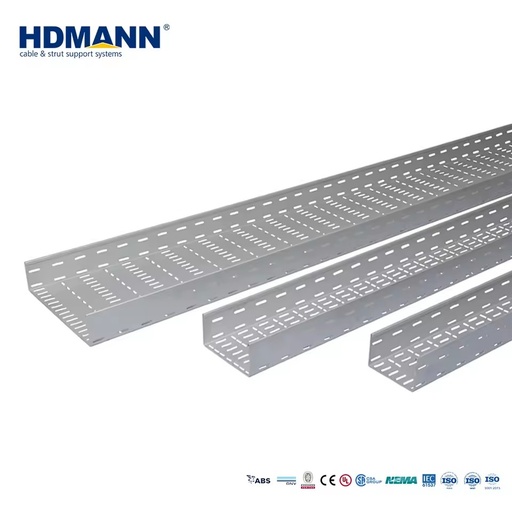 Factory Direct Wholesale Price Strict Raw Materials Selection Modular Ventilated Stainless Steel Perforated Cable Tray