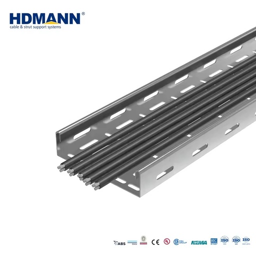 Factory Customizable Wire Cable Management Metal Tray Industrial Fireproof Perforated Cable Tray for Fiber Optical