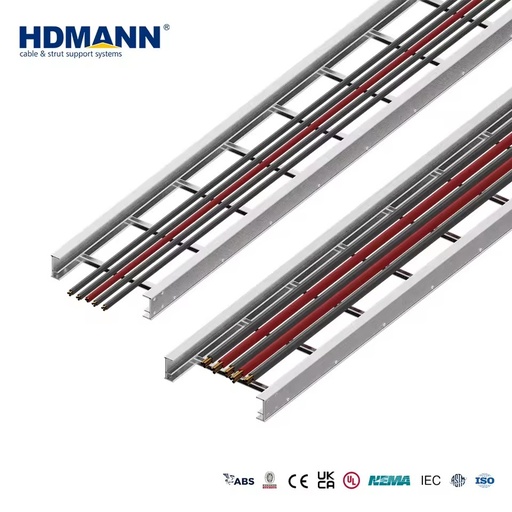 High Strength Lightweight Non-Conductive FRP GRP Fiberglass Cable Ladder for Subway Tunnel Infrastructure
