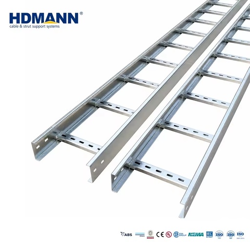 IEC 61537 Standard Rustproof Hdg Hot Dipped Galvanized Iron Gi Electrical Pre Galvanizing Steel Cable Trays Ladder