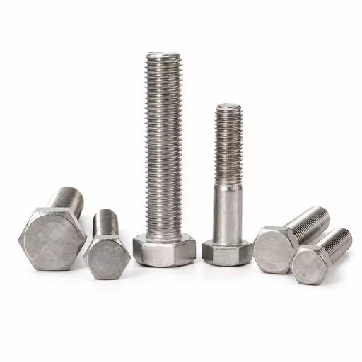 UNC UNF 304 Hexagon Head Bolts GB5783 DIN 933 Stainless Steel A2 A4 70 Ss304 SS316 External Hex Head Screw Bolt