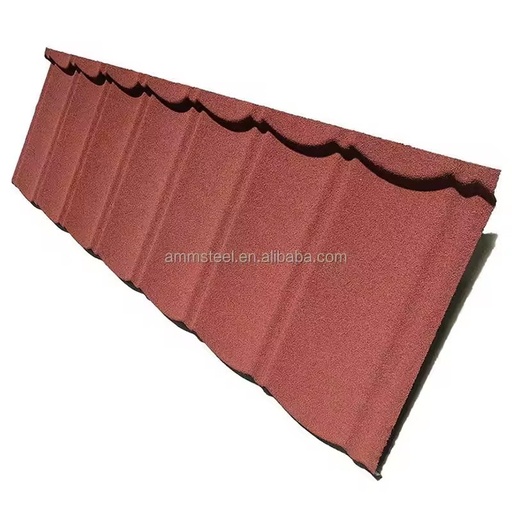 2025 New Type of Stone Coated Metal Roof Tiles With Price List of Roofing