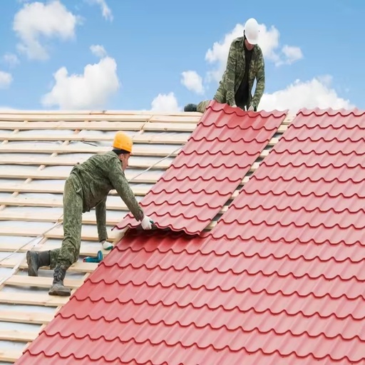 Roofing Iron High Quality Color Galvanized Zinc Coated Corrugated Metal Steel Roof Sheet Roofing Tile