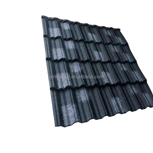 Colorful Stone Coated Steel Roof Tiles Deep Roman Type Modern Industrial Waterproof Aluminum Material Hotel Strong Metal