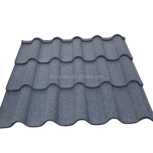 0.4mm Stone Coated Metal Roof Tile Price List of Roofing