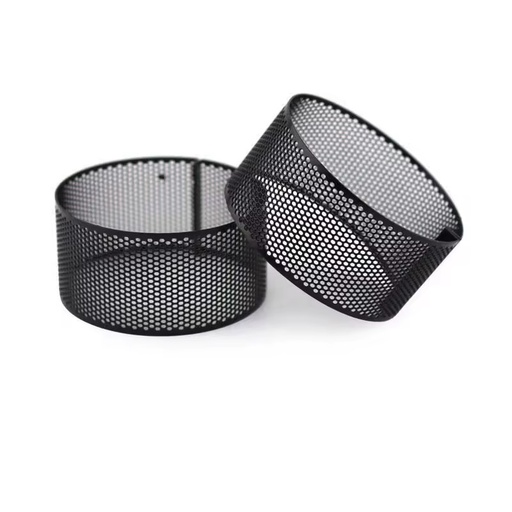 Metal Mesh Speaker Grill Speaker Cover Decorative Circle Metal Mesh Grille 304 316 Stainless Steel Round Hole Perforated Metal