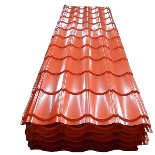 Top Quality PPGI Pre- Painted Galvanized Steel Plates Zinc Metal Roofing Corrugated Tiles