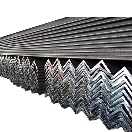 Black Angle Steel bar ASTM A36 SS400 A53 Q235 Q345 Carbon Equal Angle Steel Galvanized Iron L Shape Mild Steel Angle Bar