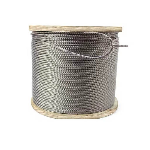 Good Quality 304 316 Rust Proof Stainless Steel Wire Rope 4mm 6mm 8mm 10mm 12mm