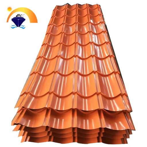 Baosteel SGCC/CGCC/DX51D/DX52D High-Strength Steel Coil Roofing Sheets Lightweight Corrugated Color Coated for Construction