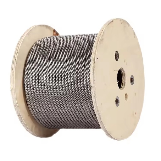 AISI SUS 304 Stainless Steel Cable 7x7 3mm Stainless Steel Wire Rope