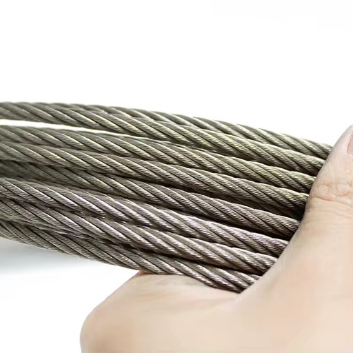 304 Stainless Steel Rotation Resistance Twisted Wire Rope Sling 1.5mm 6x19