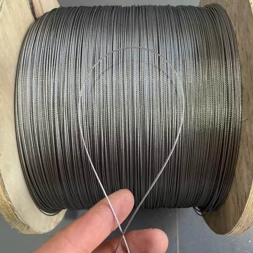 Stainless Steel Wire Rope for Elevator Lifting 6mm Diameter 304/316L in Spiral