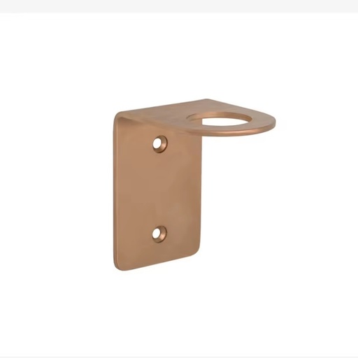Stainless Steel Metal Pump Wall Mount Spray Shampoo Soap Liquid Bottle Holder Dispenser Bracket for Hotel Hand Sanitizer Rack