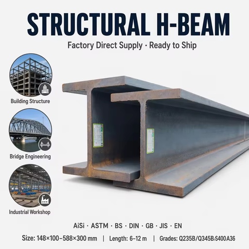 H-eam Steel IPE IPN HEA HEB ASTM A36 S235jr S355 Hot Rolled Carbon Structural Steel Profile