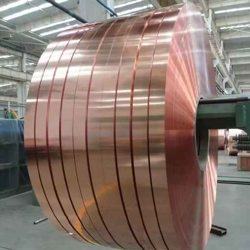C11000 Pure Copper Strip 0.08mm-0.5mm X 10mm-300mm Soft Annealed Transformer Winding Foil High Conductivity 100% IACS Bending