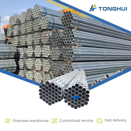 Factory Direct 6m 12m Galvanized Steel Gi Tube JIS Certified Construction Scaffolding Pipe ERW ASTM API