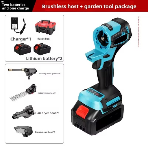 New Iron Lithium Ion Cordless Oscillating Multi Tool Kit Electric Tools for Garden Auto Repair & Household Use