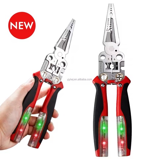 New Design Multi-functional Electricians' Wire Stripper Electric Pen Measurement Function Stainless Steel CE ROHS Certified OEM