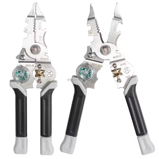 Electrician Special Tools Needle-nosed Wire Cutters Electrician Pliers Wire Strippers Comes with Electrical Appliance Testing