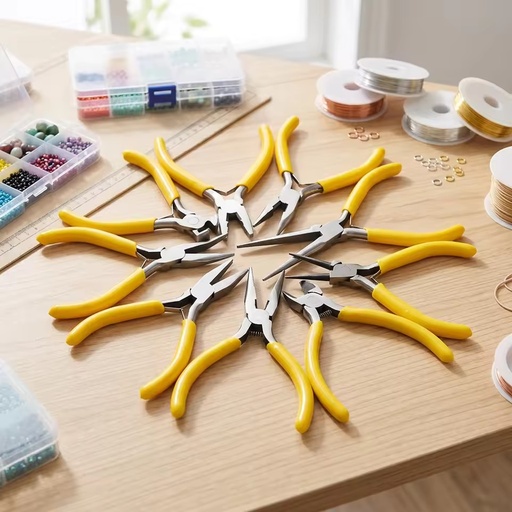 Cheap Cutting Tools Mini 5inch Long Needle Nose Pliers Mini Diagonal Pliers Tool Set for Jewelry Repairing and Making