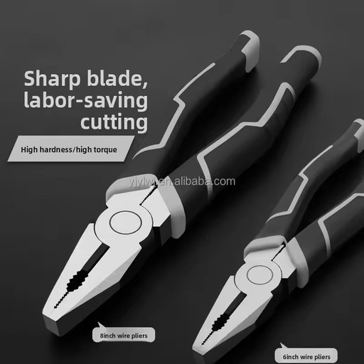 6in/8in Needle Nose Pliers Steel Wire Pliers Electrician Multi-functional Industrial Grade Tool Large Full Diagonal Nozzle
